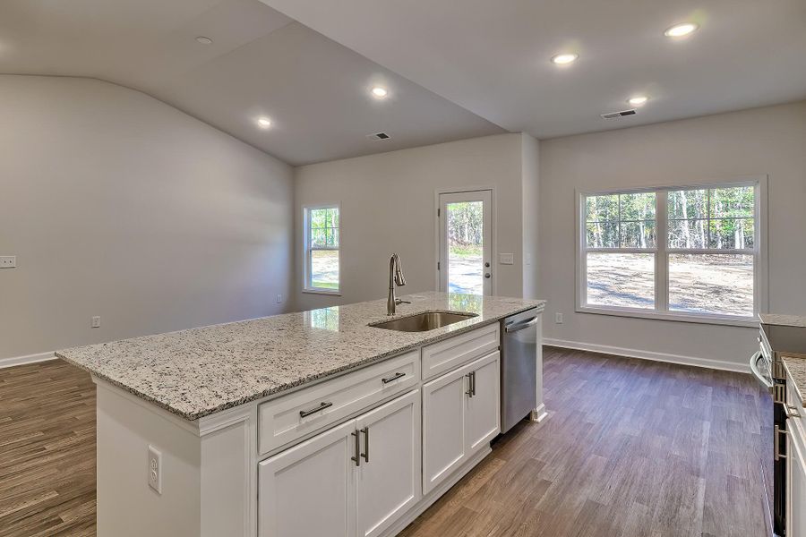 Furnished interior view inside a new home in , Orangeburg (Image 8).