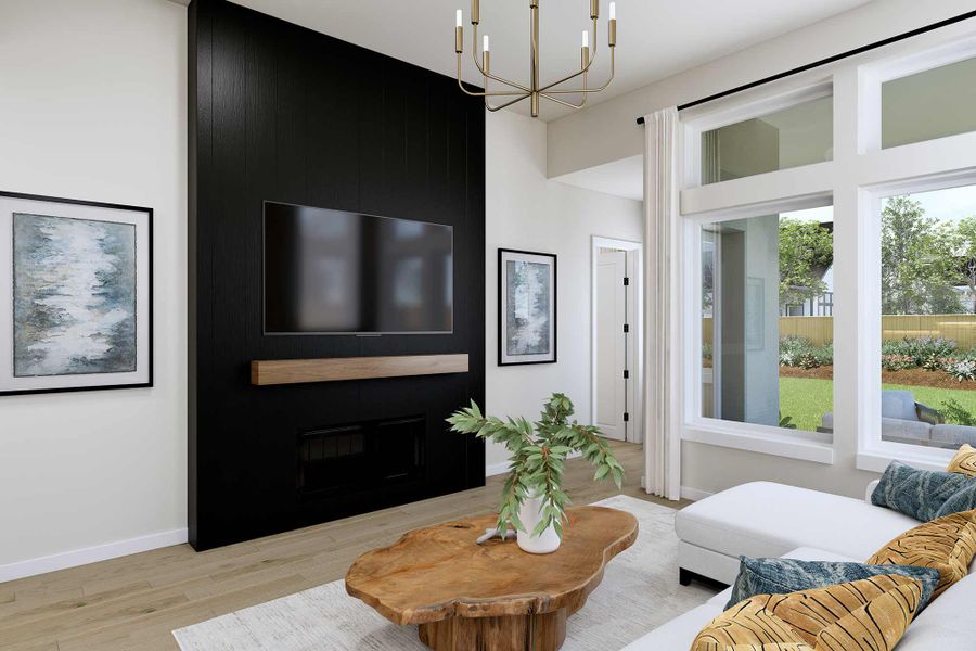 The Marshall - Optional Fireplace The Marshall - Optional Fireplace