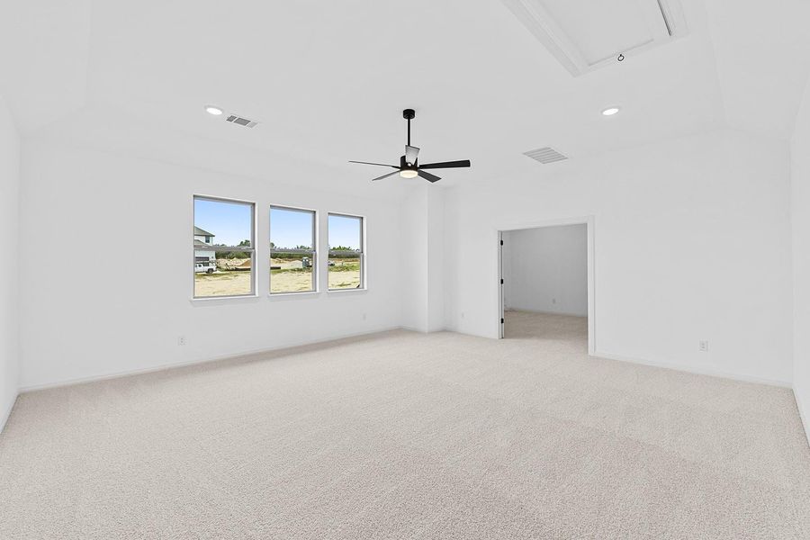 Spacious, unfurnished interior of a new home in Provence - 60', Austin (Image 18). Spacious, unfurnished interior of a new home in Provence - 60', Austin (Image 18).
