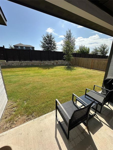 Exterior details and patio area of a home in Vista West, Fort Worth (Image 4).