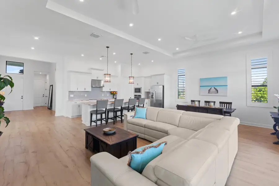 Kitchen living dining