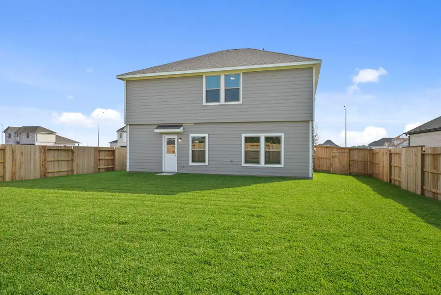 Exterior details and patio area of a home in Arabella on the Prairie, Richmond (Image 18).