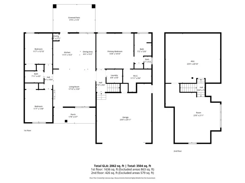 2D floor plan layout of this home in , Locust, NC (Image 5). 2D floor plan layout of this home in , Locust, NC (Image 5).