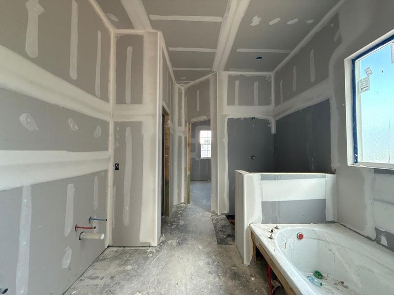 In-progress construction of a new home in Oak Grove Addition, Springtown, TX (Image 3). In-progress construction of a new home in Oak Grove Addition, Springtown, TX (Image 3).