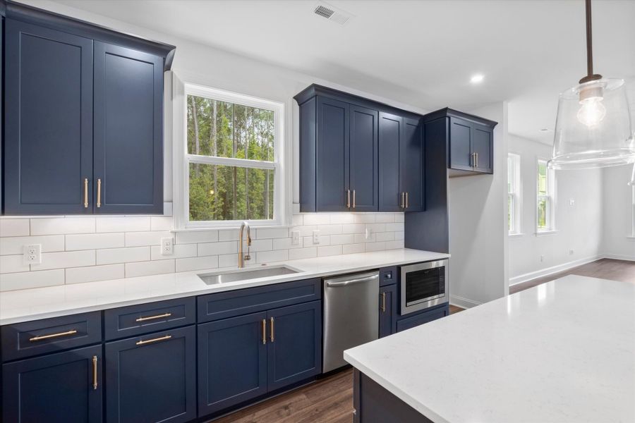 Furnished interior view inside a new home in , Johns Island (Image 7).
