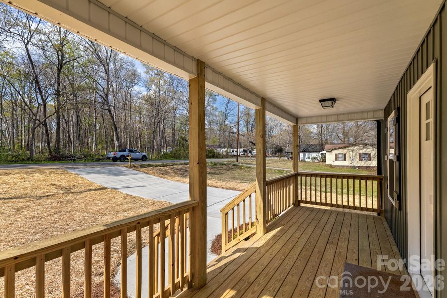 Exterior details and patio area of a home in , York (Image 24).