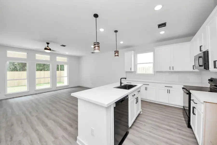 Furnished interior view inside a new home in , Houston (Image 7).