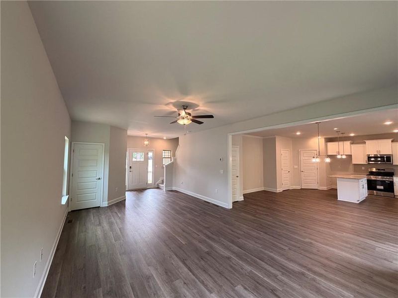 Spacious, unfurnished interior of a new home in Magnolia Villas, Cornelia (Image 17).