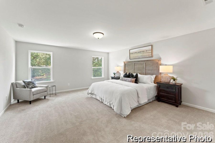 Furnished interior view inside a new home in Whispering Hills, Locust (Image 5).