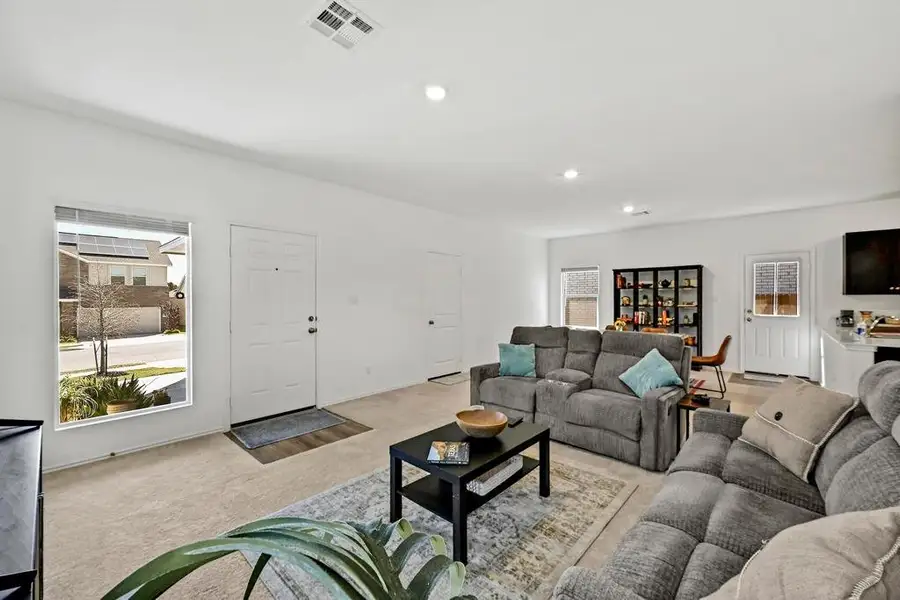 Furnished interior view inside a new home in Thunder Rock: Classic Collection, Marble Falls (Image 4). Furnished interior view inside a new home in Thunder Rock: Classic Collection, Marble Falls (Image 4).