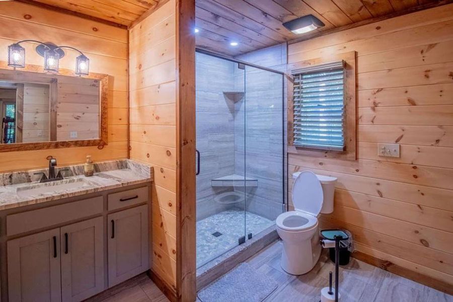 Furnished interior view inside a new home in , Blue Ridge (Image 10).