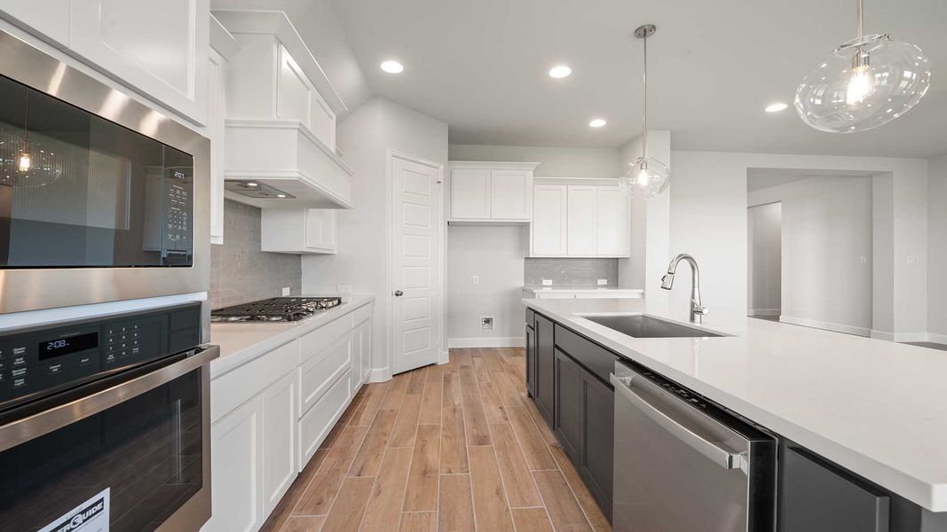 Furnished interior view inside a new home in North Sky 55', Celina (Image 10). Furnished interior view inside a new home in North Sky 55', Celina (Image 10).