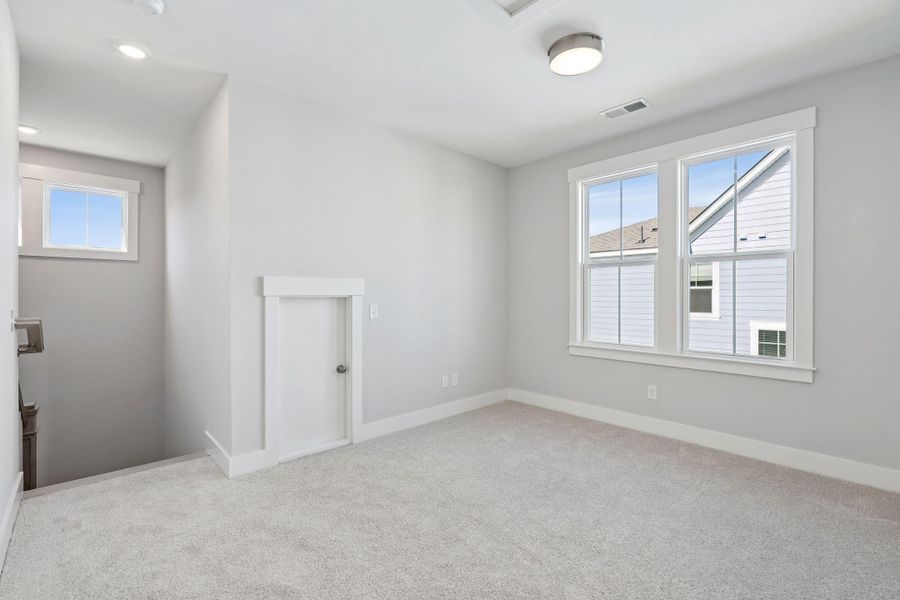Spacious, unfurnished interior of a new home in Nexton, Summerville (Image 9). Spacious, unfurnished interior of a new home in Nexton, Summerville (Image 9).