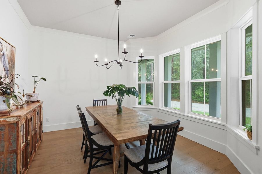 Furnished interior view inside a new home in , Seabrook (Image 6).