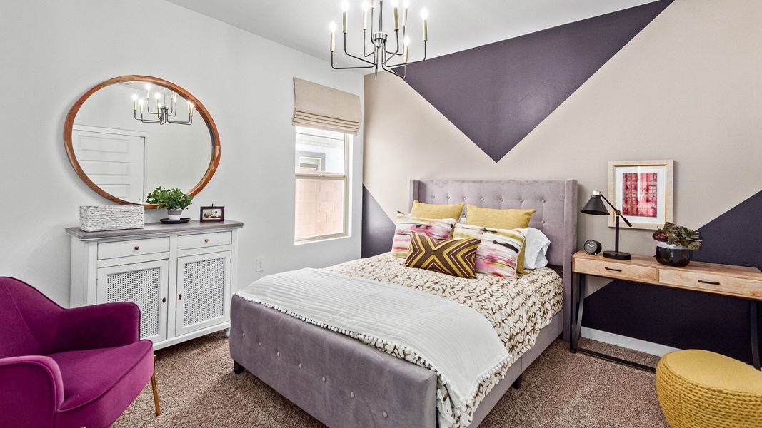 Representative furnished interior of a home built from the Citrine - Plan 5042 by D.R. Horton in Tortolita Trails, Marana (Image 23).