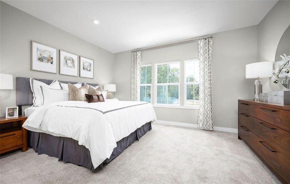 Furnished interior view inside a new home in , Atlanta (Image 7).