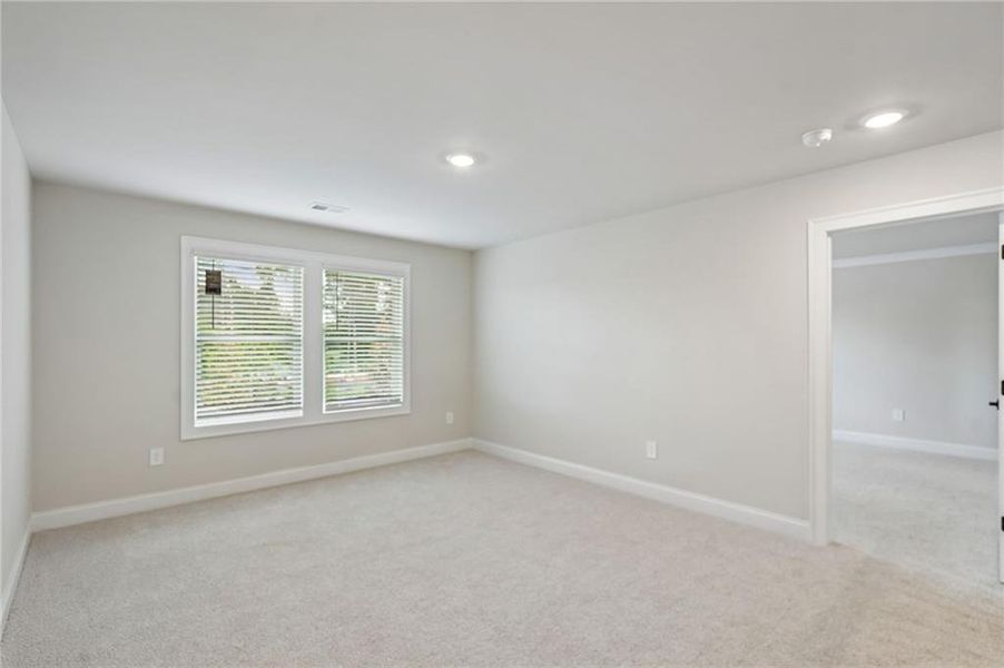Spacious, unfurnished interior of a new home in Vines at Mill Creek - Estate Series, Braselton (Image 21). Spacious, unfurnished interior of a new home in Vines at Mill Creek - Estate Series, Braselton (Image 21).