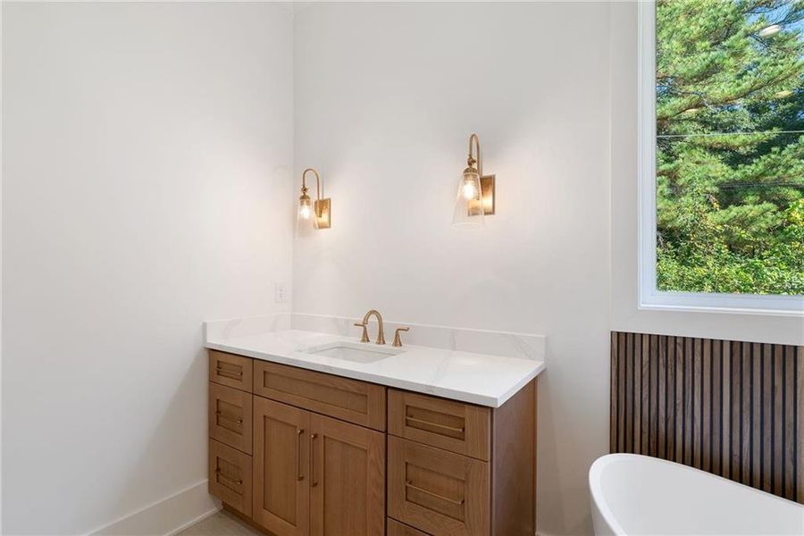 Furnished interior view inside a new home in , Woodstock (Image 7).