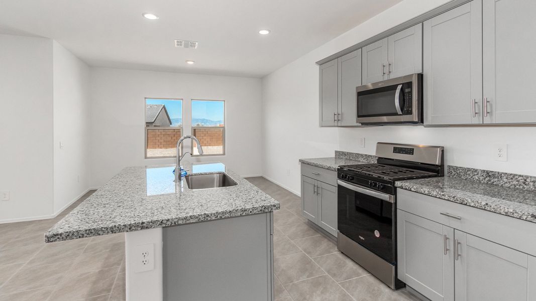 Furnished interior view inside a new home in Blackhawk, Tucson (Image 6).