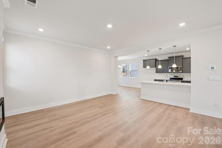 Spacious, unfurnished interior of a new home in Oak Grove Hill, Huntersville (Image 29).