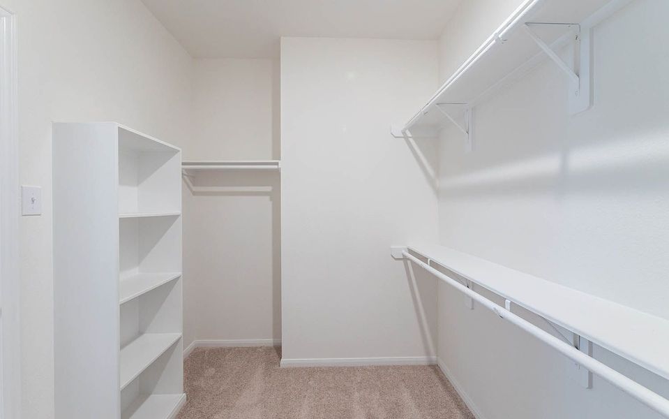 Representative unfurnished interior of a home built from the Ash by CastleRock Communities in Caney Mills, Conroe (Image 20).