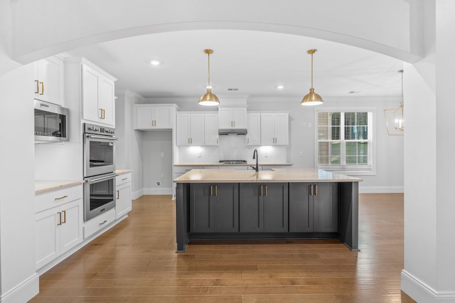 Furnished interior view inside a new home in Suter Estates, Easley (Image 5). Furnished interior view inside a new home in Suter Estates, Easley (Image 5).