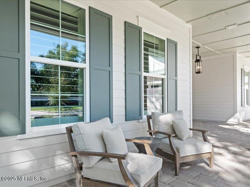 Exterior details and patio area of a home in , Jacksonville (Image 31).