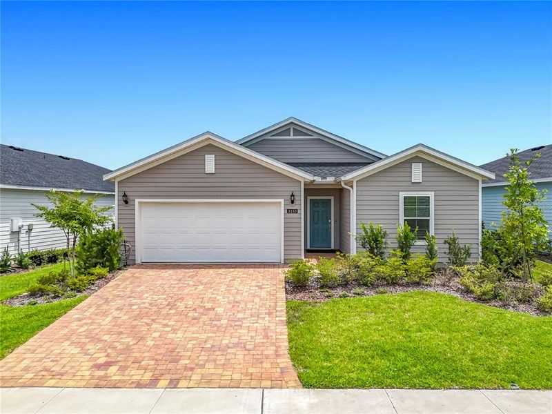 Front exterior of a new home in , Green Cove Springs, FL, highlighting curb appeal (Image 25). Front exterior of a new home in , Green Cove Springs, FL, highlighting curb appeal (Image 25).