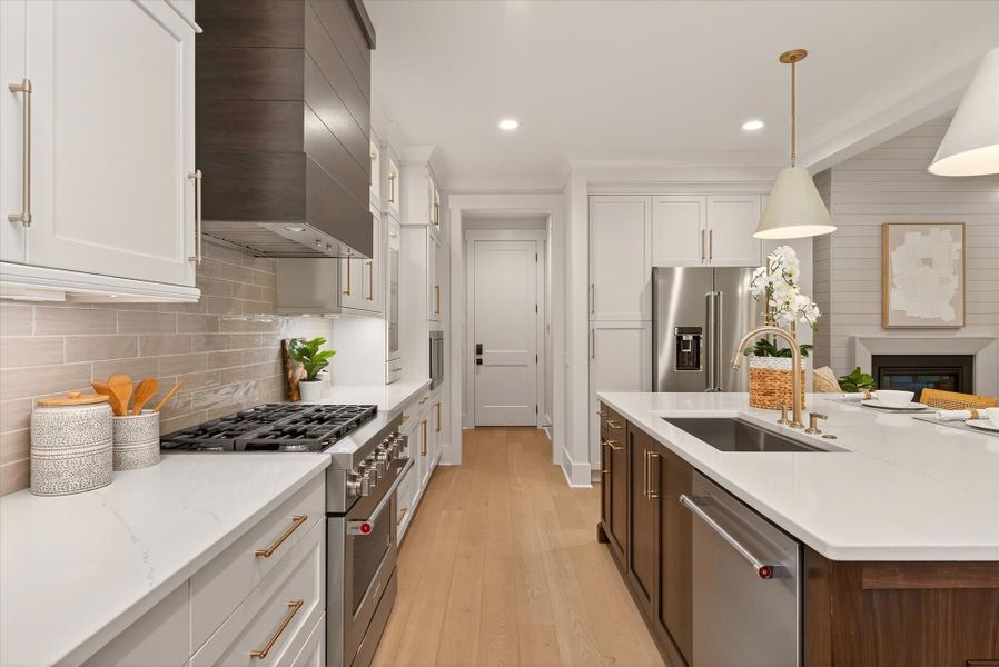 Representative furnished interior of a home built from the Marin-Expanded by Classica Homes in Riverchase Estates, Lancaster (Image 45).