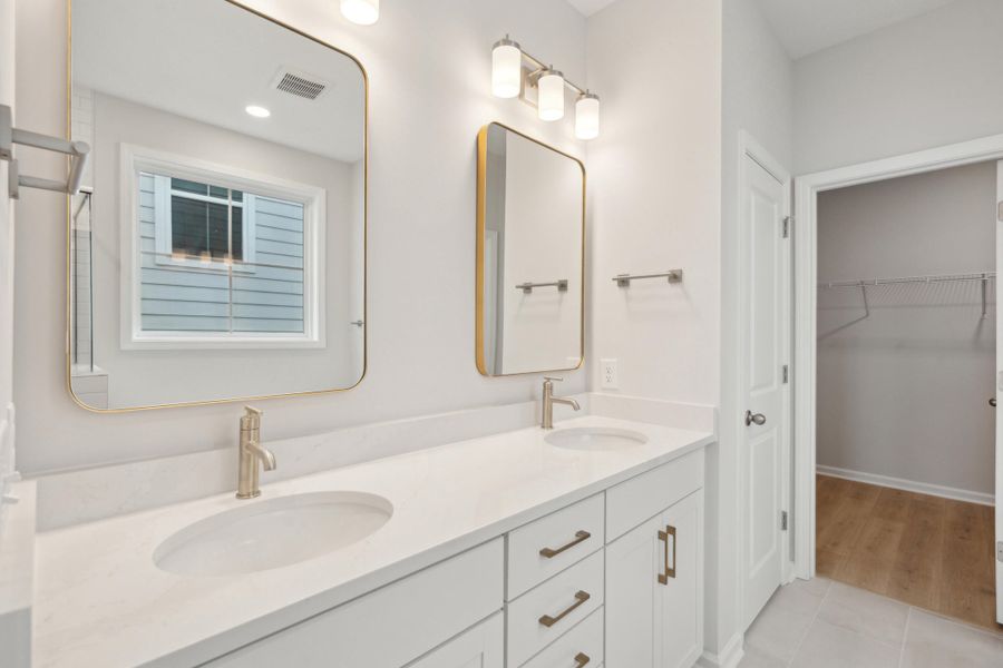 Furnished interior view inside a new home in Central Park, Charleston (Image 11).
