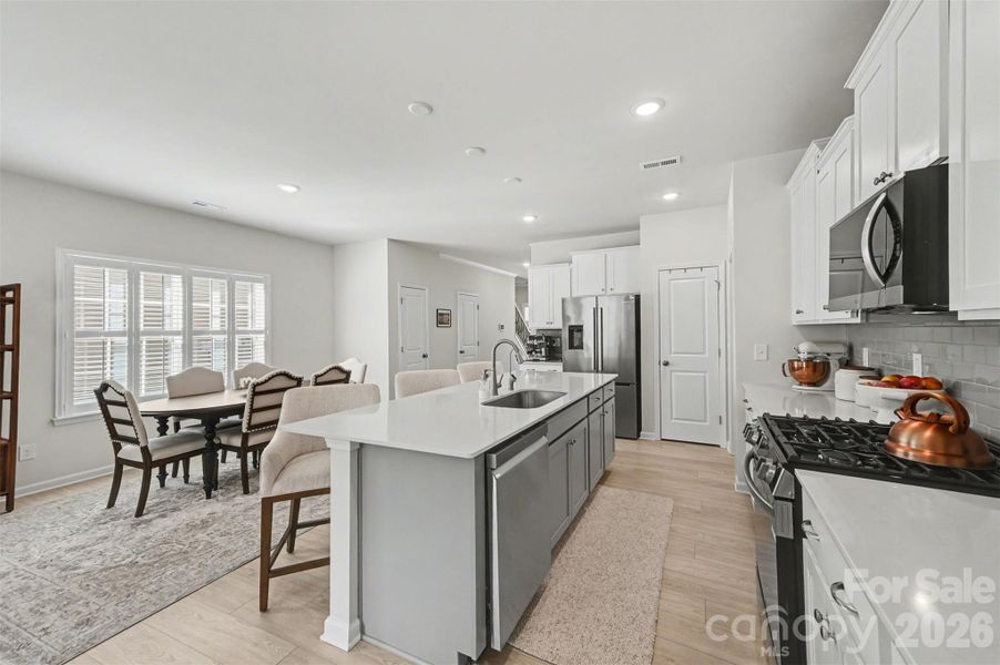 Furnished interior view inside a new home in Summerlyn Village, Kannapolis (Image 8).