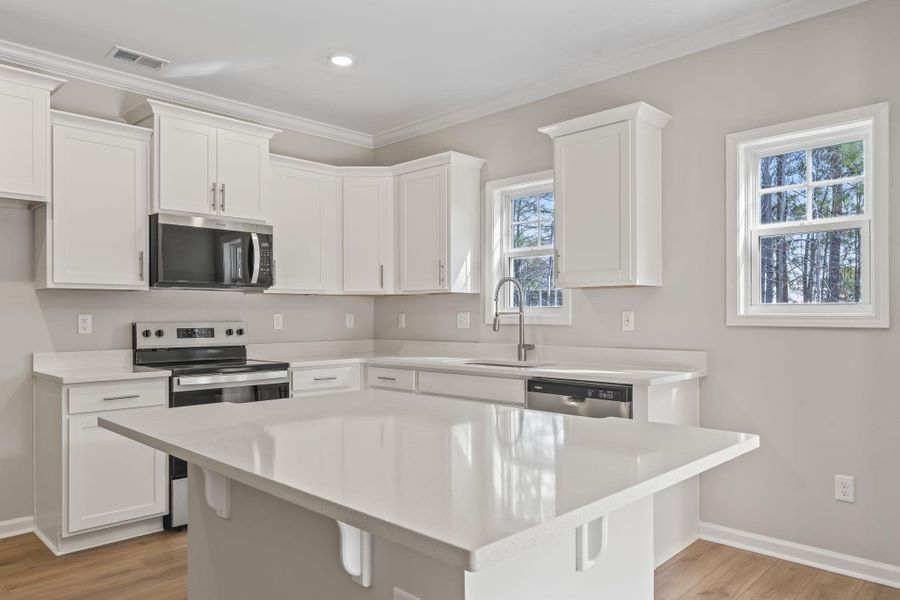 Furnished interior view inside a new home in White Oak Estates, Conway (Image 5).