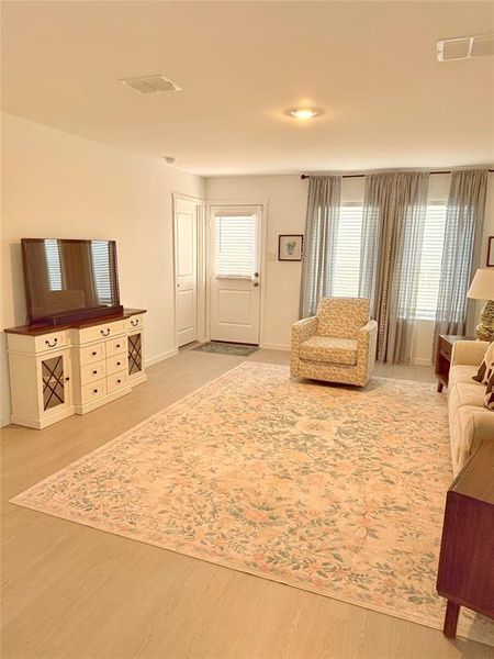Furnished interior view inside a new home in Wildcat Ranch, Crandall (Image 2).