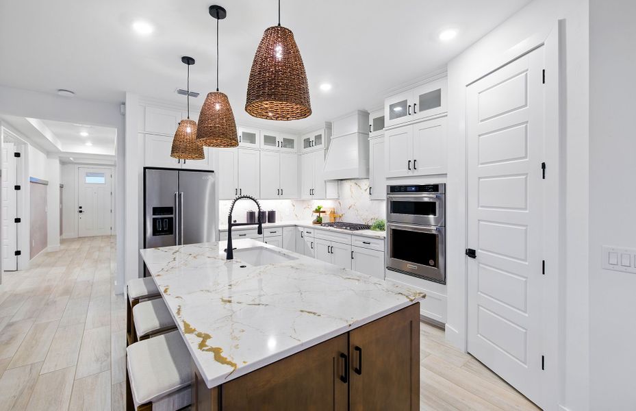 Furnished interior view inside a new home in SeaFlower, Bradenton (Image 7).