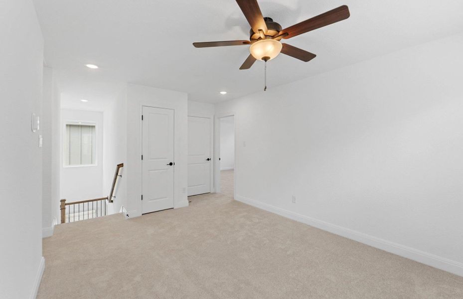 Spacious, unfurnished interior of a new home in Horizon Lake, Leander (Image 17). Spacious, unfurnished interior of a new home in Horizon Lake, Leander (Image 17).