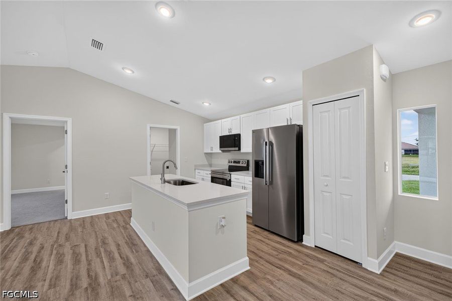 Furnished interior view inside a new home in Cape Coral, Cape Coral (Image 6). Furnished interior view inside a new home in Cape Coral, Cape Coral (Image 6).