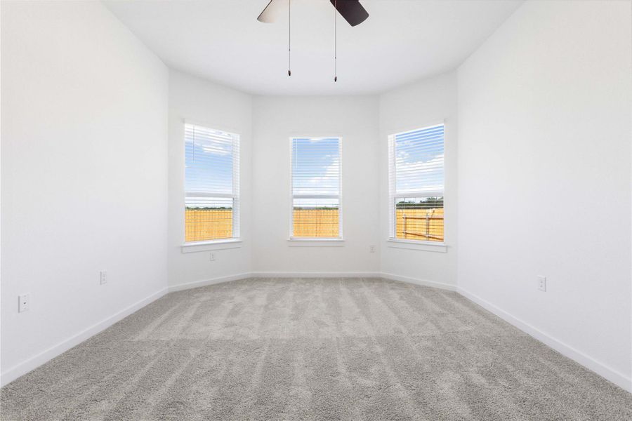 Spacious, unfurnished interior of a new home in Estancia West, Manchaca (Image 19). Spacious, unfurnished interior of a new home in Estancia West, Manchaca (Image 19).