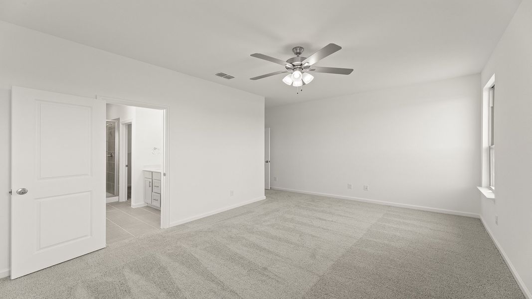 Spacious, unfurnished interior of a new home in Churchill 50s, Anna (Image 44). Spacious, unfurnished interior of a new home in Churchill 50s, Anna (Image 44).