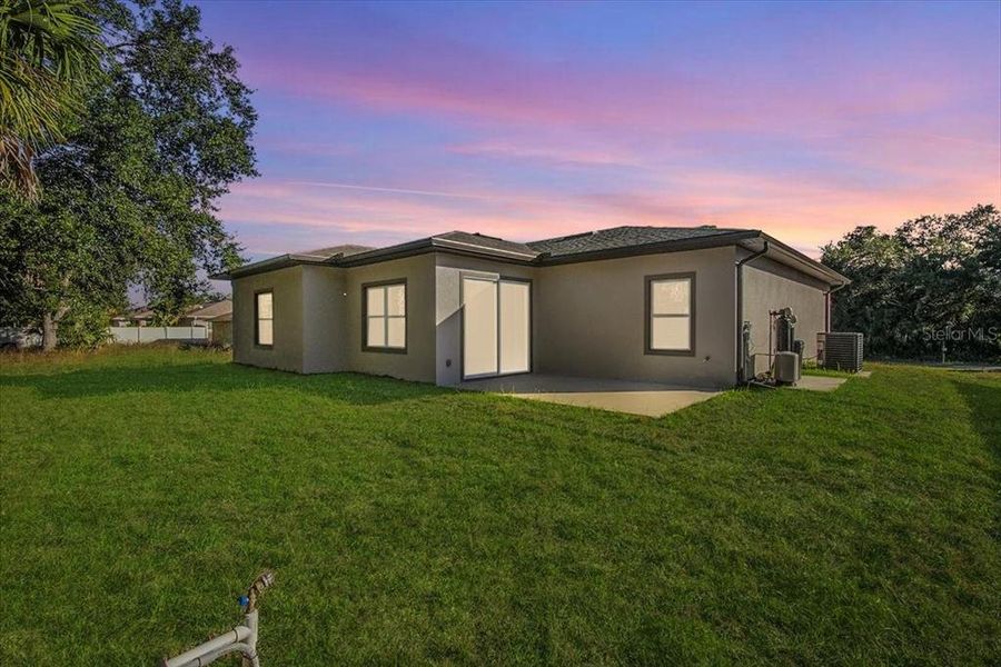 Exterior details and patio area of a home in , North Port (Image 26).
