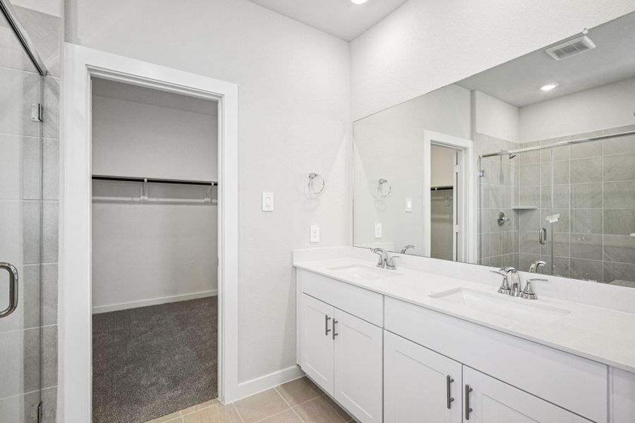Furnished interior view inside a new home in Landing Meadows - Premier Series, New Caney (Image 14). Furnished interior view inside a new home in Landing Meadows - Premier Series, New Caney (Image 14).