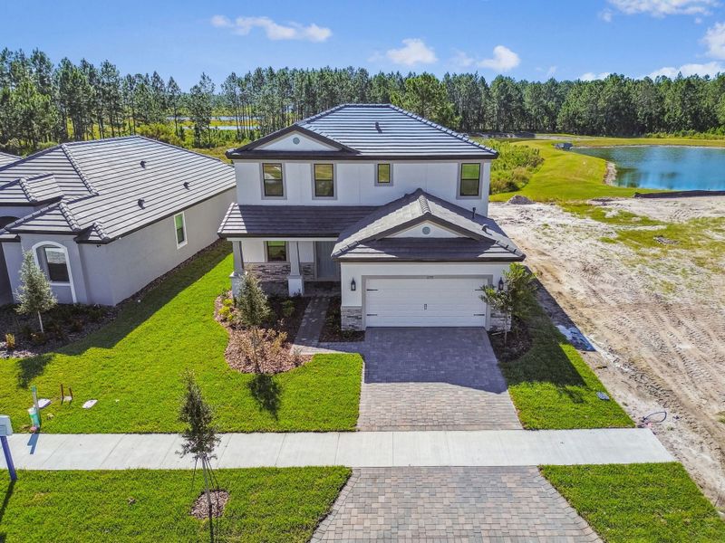 Image 72 representing the 50 ' - Saratoga by William Ryan Homes in Tamarack at Two Rivers, Zephyrhills, FL.