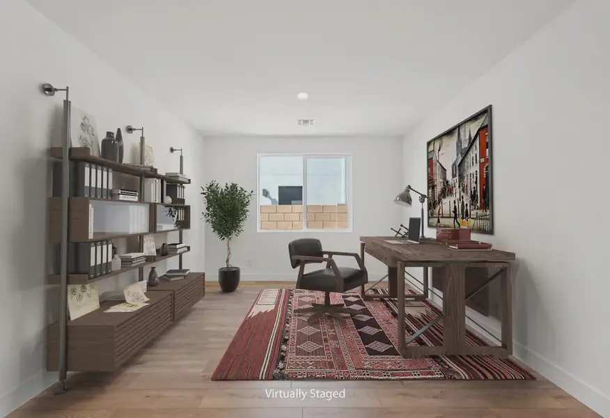 Virtually Staged Office - 6 of 14