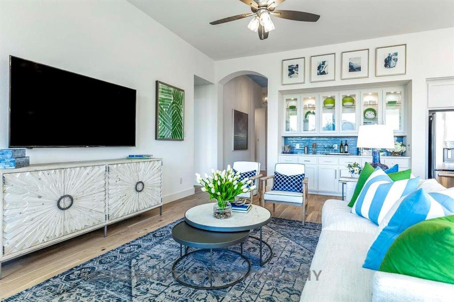 Furnished interior view inside a new home in , Royse City (Image 20). Furnished interior view inside a new home in , Royse City (Image 20).