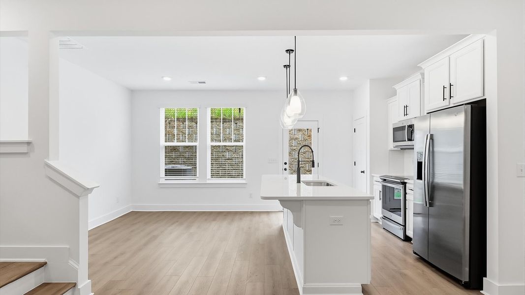 Furnished interior view inside a new home in Clayton Crossing, Arden (Image 8).
