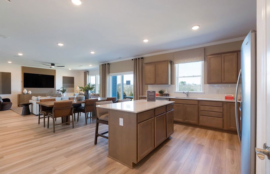 Furnished interior view inside a new home in Highlands of Carter's Station, Columbia (Image 36).