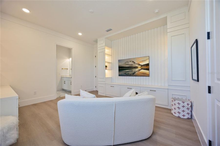 Furnished interior view inside a new home in Avalon Ridge, Winter Garden (Image 32).