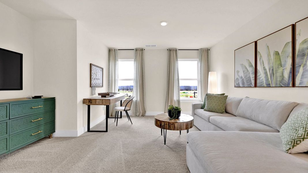 Furnished interior view inside a new home in Harbor Crest, Ooltewah (Image 21).