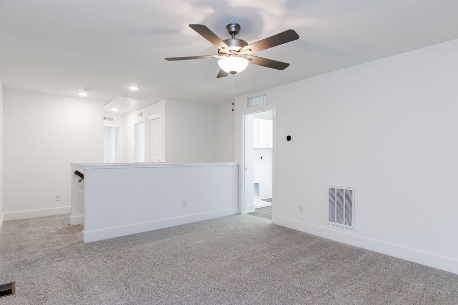 Spacious, unfurnished interior of a new home in Vaughan Farms, Angier (Image 15).