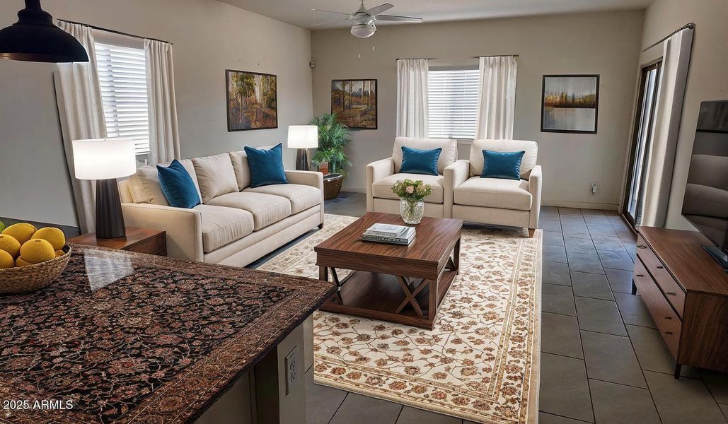 Virtual Staging Great Room