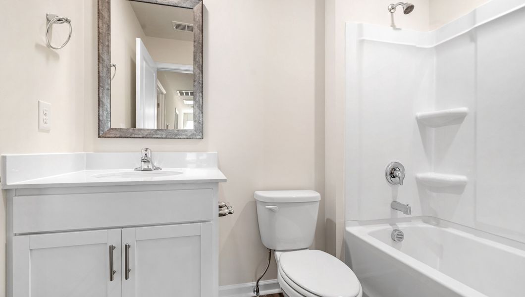 Furnished interior view inside a new home in Harrier Point, Woodruff (Image 10).